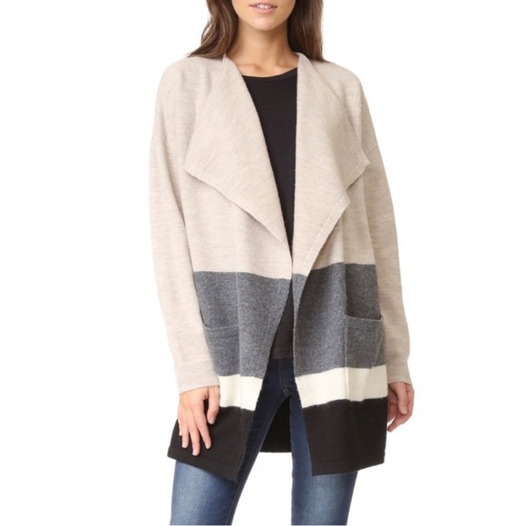 Madewell Meridian Drape Sweater Cardigan - Picture 1 of 14